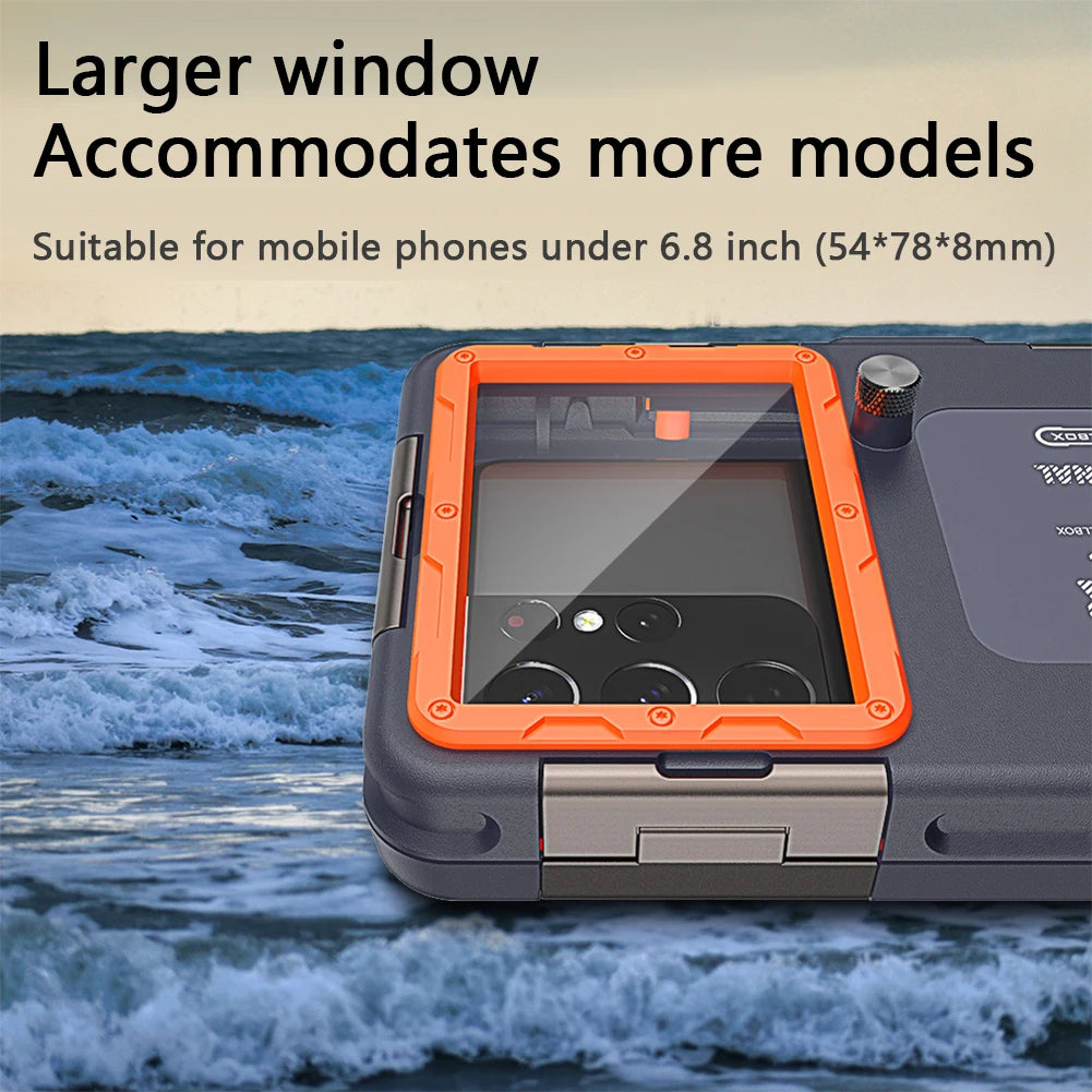 Diving Phone Case Professional Underwater Phone Case Universal Scuba Dive Phone Case for Underwater Photo Video Taking