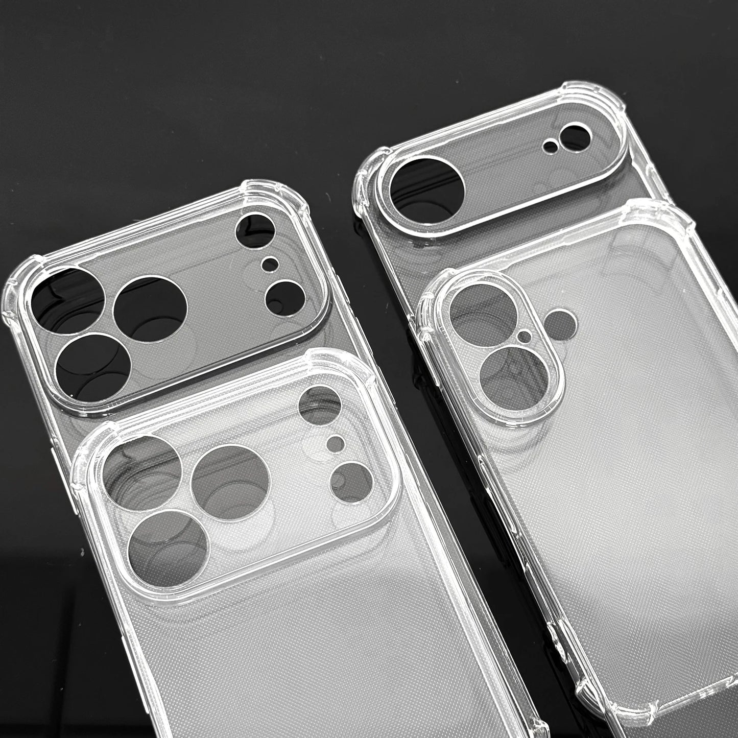 Transparent Phone Cases for IPhone 17/17 Air/17 Pro/17 ProMax Corner Protection Shockproof Anti-scratch Clear Phone Covers