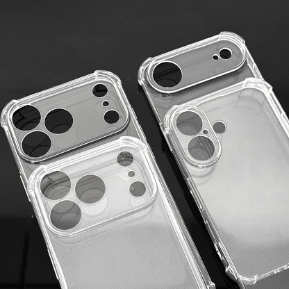 Transparent Phone Cases for IPhone 17/17 Air/17 Pro/17 ProMax Corner Protection Shockproof Anti-scratch Clear Phone Covers