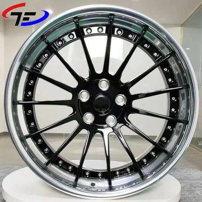 2 pieces Passenger Car 5X120 Deep Dish Forged Alloy Rims Wheels 19*8.5J
