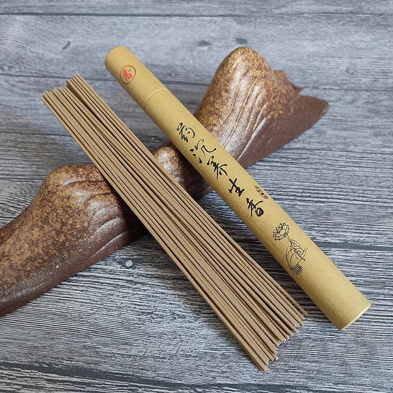 Y 40Pcs Natural Sandalwood Incense Sticks Home Incense Stick Aroma Blessing Ceremony Pray Buddha Incense Lavender Green Tea Rose