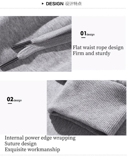 2025 Audi New Men's Casual Pants Autumn/Winter Motorcycle Riding Pants Leg Tights Sports Fashion Sanitary Pants