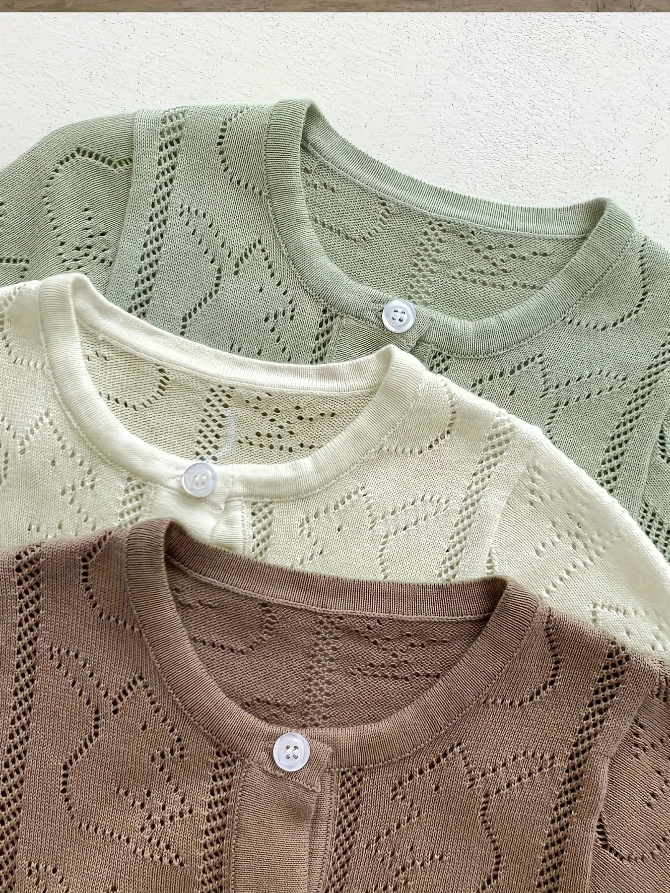 Spring and Autum Korean Style New Girls' Heart Long-Sleeved Jumpsuit Newborn Single-Breasted Cover-Up Crawling Suit Jumpsuit