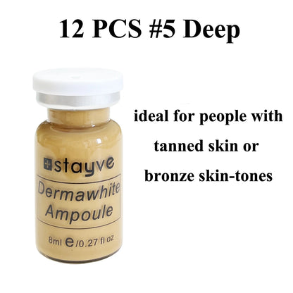 Stayve BB Cream Hyaluronic Acid Facial Glow Serum Ampoule Essence Peptide Moisturizing Foundation Skin Rejuvenation Care Beauty