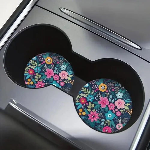 2Pcs Car Cup Holder Coaster, Car Cup Holder Coaster Drink, Cute Car Accessories, Female Men