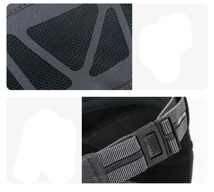 Summer New Sport Alphabet Forward Hat Men's Breathable Mesh Shade Quick Dry Hat Outdoor Sunscreen Cap