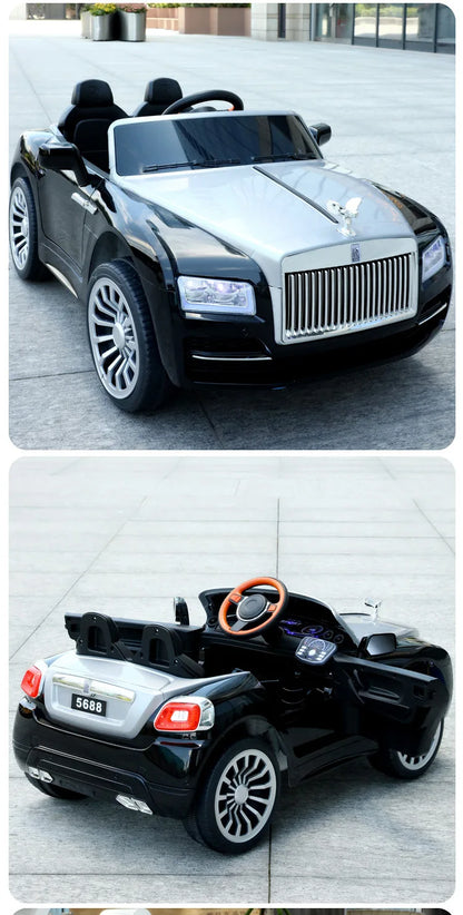 12v Big Power New Large Four Wheels Remote Controll Children's Electric Rechargeable Ride On Car