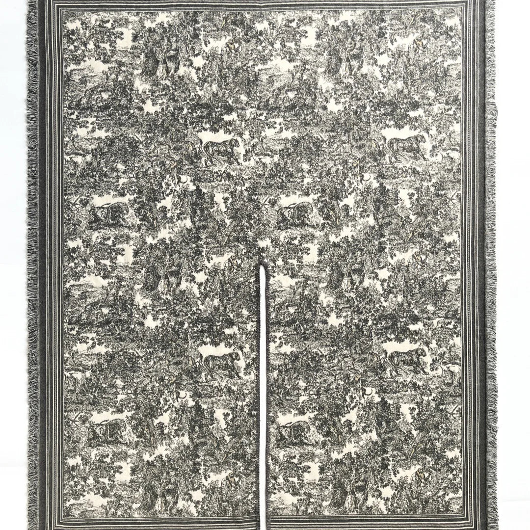 Warm Faux Cashmere Double-Sided Women's Scarf Spring Autumn Winter Air Conditioned Room Decorated Aslan Cape Fashionable Commute