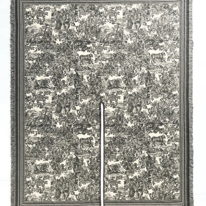 Warm Faux Cashmere Double-Sided Women's Scarf Spring Autumn Winter Air Conditioned Room Decorated Aslan Cape Fashionable Commute