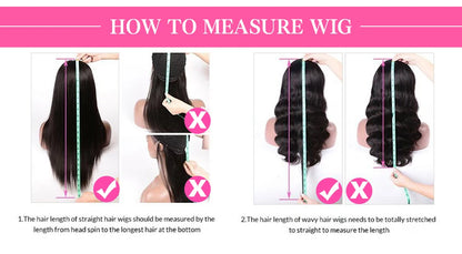 13x4 Chocolate Brown Straight Lace Front Human Hair Wigs 360 Lace Wig 100% Human Hair Pre Plucked Lace Frontal Wig For Women