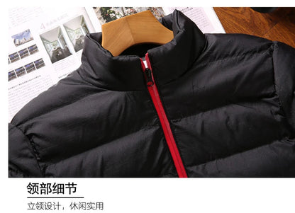 2026 Hot Selling Jackets Winter Men's Medium and Youth Large Sized Lightweight Warm Jackets Trendy Fashion Jackets