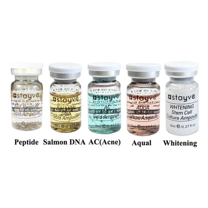 Stayve BB Cream Hyaluronic Acid Facial Glow Serum Ampoule Essence Peptide Moisturizing Foundation Skin Rejuvenation Care Beauty