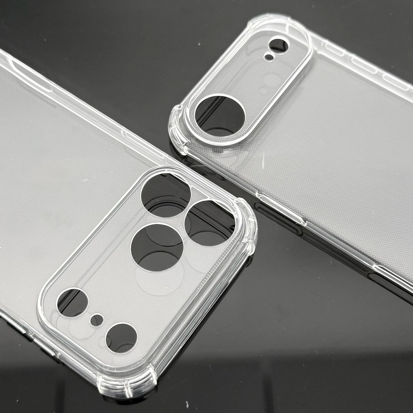 Transparent Phone Cases for IPhone 17/17 Air/17 Pro/17 ProMax Corner Protection Shockproof Anti-scratch Clear Phone Covers