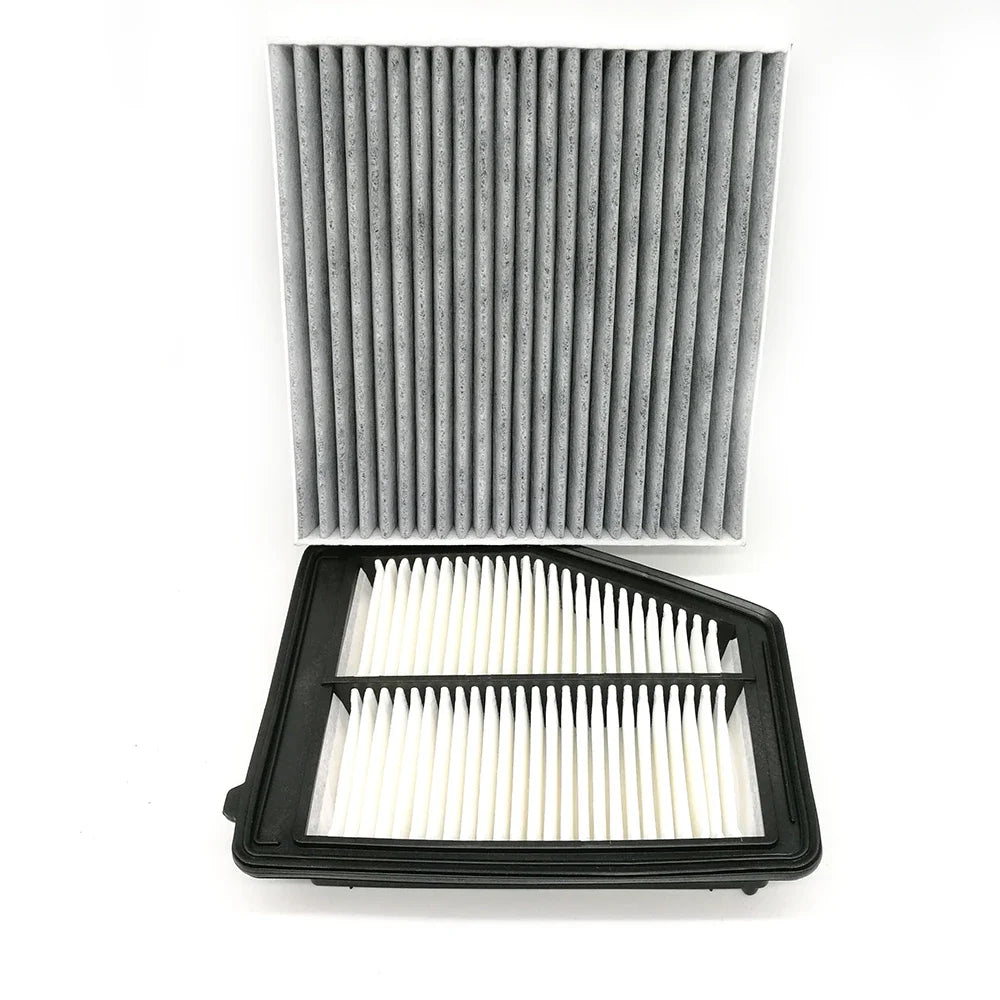 Yubao COMBONew Combo Set Engine & Carbonized Cabin Air Filter For Acura ILX 2013-2015 2.0L For Honda Civic 2012-2015 1.8L