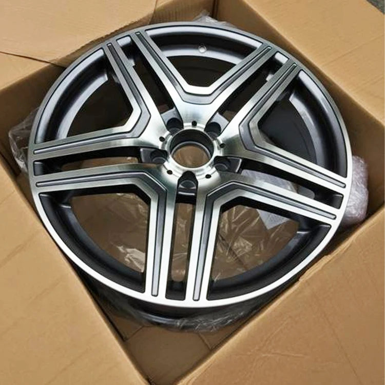 Suitable for Mercedes-Benz Wheels 18 Inch 20 Inch Gle Gla E300 S-Class S450 C200 5 Holes 5X112 Alloy Car Rims