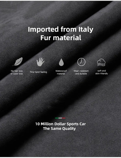 Suede Tesla Car Key Card Cover Keychain Car Key Accessories For Tesla Model 3 Y S X Cybertruck Juguete Roadster Coil Bonina