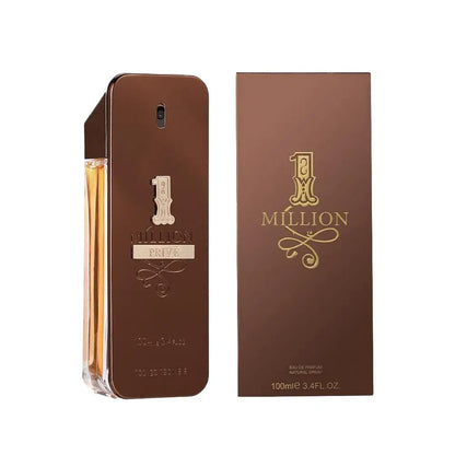 Golden Millionaire Perfume Wood Leather Note Charming Men's Perfume Deep Aroma Male Fragrance 100ml