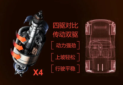 12v Big Power New Large Four Wheels Remote Controll Children's Electric Rechargeable Ride On Car