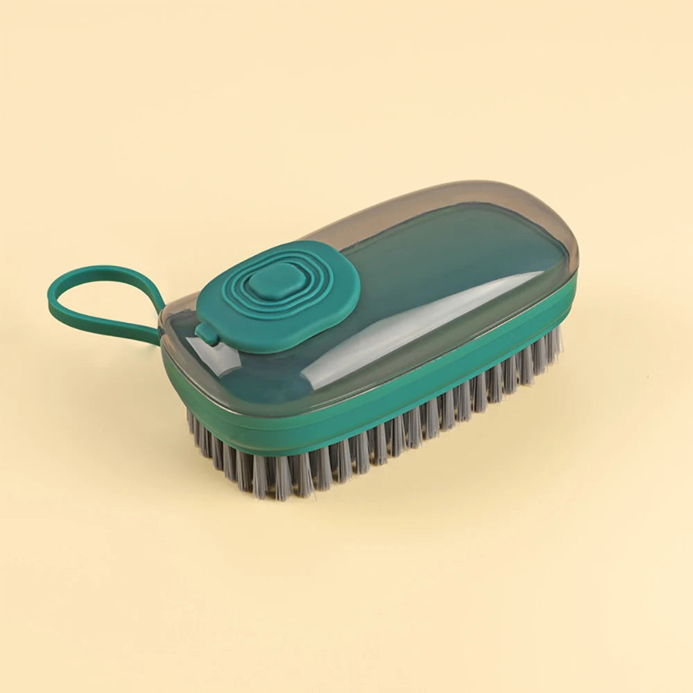 Multifunctional Automatic Liquid Cleaning Brush Soft Shoe Brush  Clean Wash Shoe Artifact Laundry Brush Household Brush Clothes
