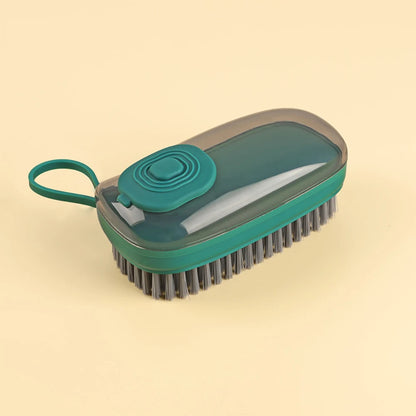 Multifunctional Automatic Liquid Cleaning Brush Soft Shoe Brush  Clean Wash Shoe Artifact Laundry Brush Household Brush Clothes
