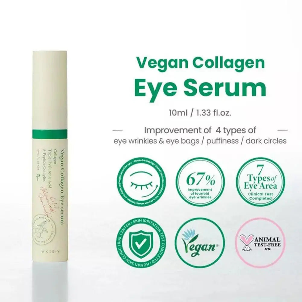 [AXIS-Y] 1/2pcs Collagen Eye Serum Roller Ball Improve Dullness Fade Fine Lines Nourishing Eye Care Stay Up Late Savior