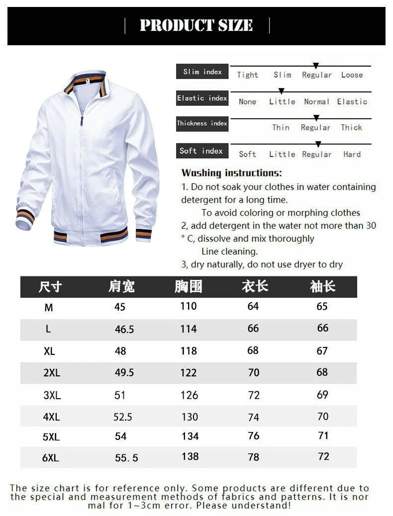 Spring and Autumn Men Jacket Casual Long Sleeved For Ferrari F1 Racing Suit Stand-up Collar Jackets Sports Riding Windproof Coat