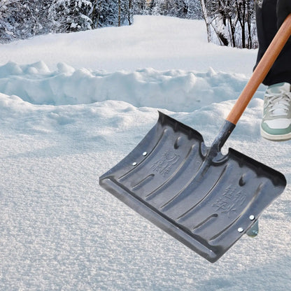 Snow Shovel Head Directly Replace Heavy Duty Snow Cleaning Shovel Snow Pusher Head Snow Remover for Deck Yard Garden Road House