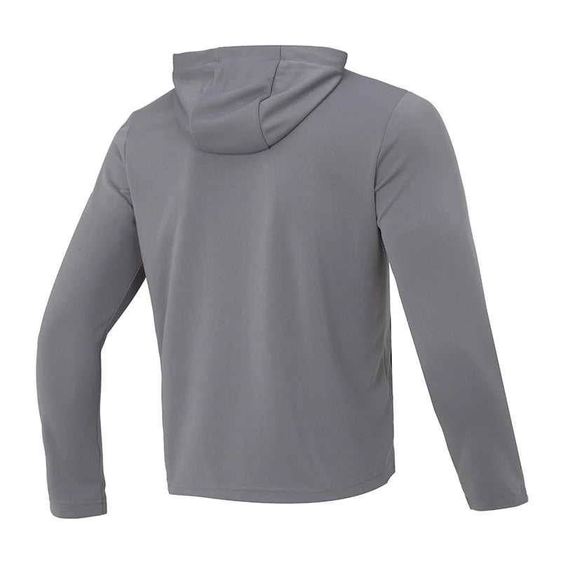 Under Armour Men's Windproof Jacket, Sports Comfortable Casual Running Outdoor Training Casual Top, Dark Gray Hooded Jacket 23600303-014