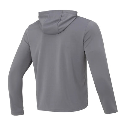 Under Armour Men's Windproof Jacket, Sports Comfortable Casual Running Outdoor Training Casual Top, Dark Gray Hooded Jacket 23600303-014