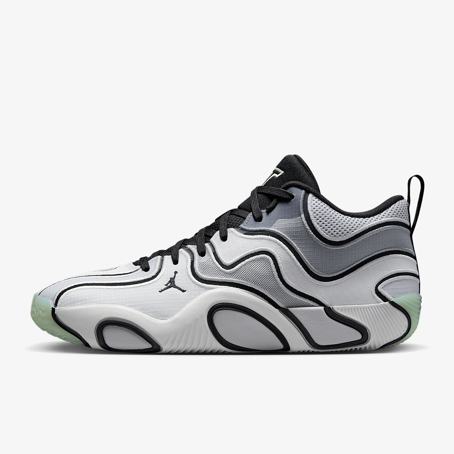 Nike Official Genuine JORDAN Men's Fashion Mid-Top Cushioned Training Basketball Shoes FZ6601-001