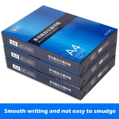 500/2500 Sheets A4 Copy Paper 70g/80g Printing Paper Full Box Batch Double-sided Office/home Use Scratch Paper Stationery