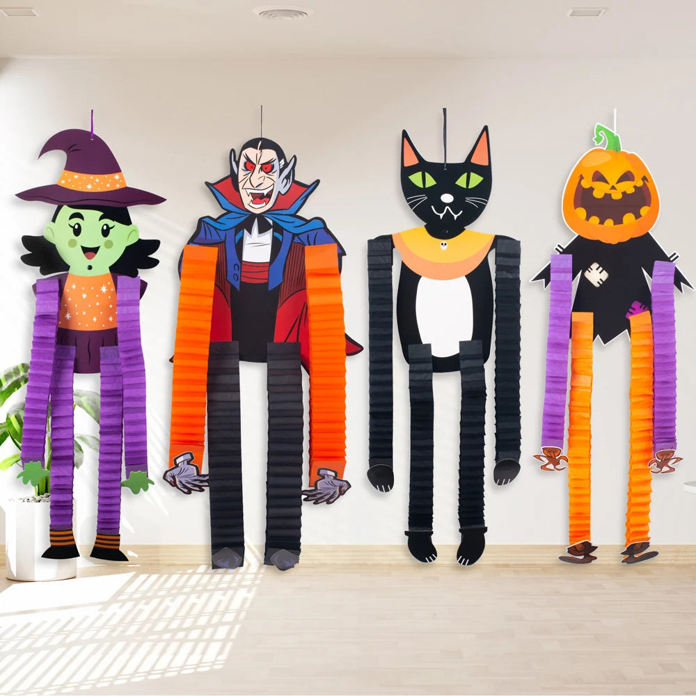 Halloween Hanging Decorations Vampire Pumpkin Witch Decors Indoor and outdoor Home Decors Halloween Night Party Supplies