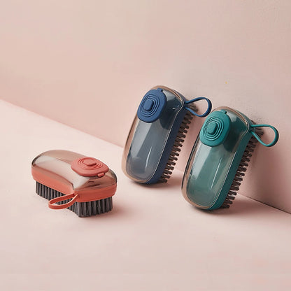 Multifunctional Automatic Liquid Cleaning Brush Soft Shoe Brush  Clean Wash Shoe Artifact Laundry Brush Household Brush Clothes
