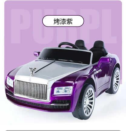 12v Big Power New Large Four Wheels Remote Controll Children's Electric Rechargeable Ride On Car