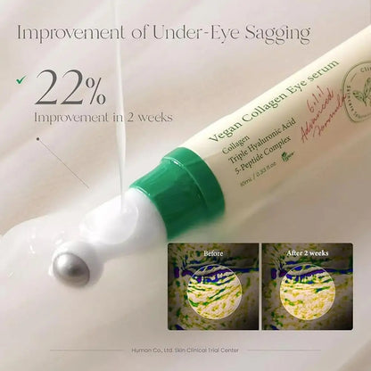 10ml Axis-y Pure Collagen Peptide Polypeptide Ball Eye Essence Serum Removal Hydrating Firming Eye Skin Care
