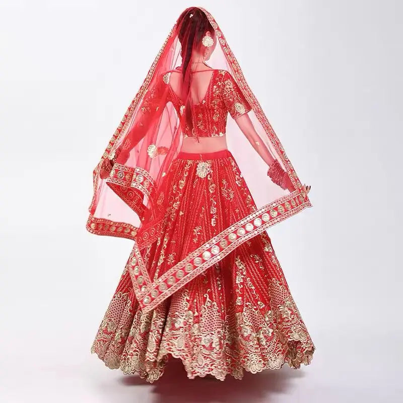 2025 indian traditional sari gauze embroidery exotic style women veil ethnic elegant long shawl women elegant indian shawl s590