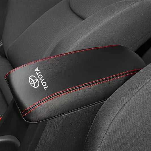 Toyota Armrest Box Protective Cover Armrest Booster Pad For Toyota Corolla Yaris Aygo GT86 Prius RAV CHR Camry Auris Avensis