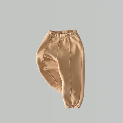 Korea Children Sports Pants Kids Baby Boys Girls Trousers Toddler Pull-On Pant Loose Casual Sport Pants Oversize Jogger Pants