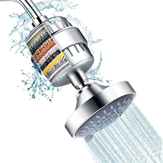 Water purifier household 15-20 level filter cartridge water purifier shower filter set bathroom removes residual chlorine