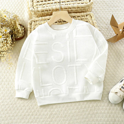 Boys' Autumn Jacquard Knit Sweater (3-8 yrs)