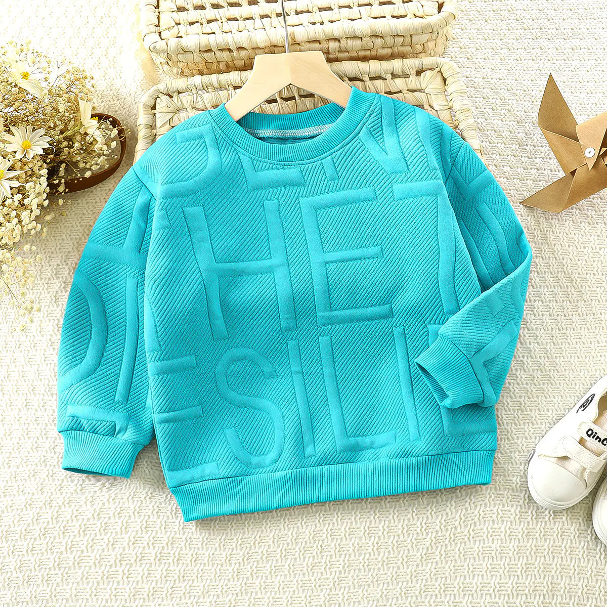 Boys' Autumn Jacquard Knit Sweater (3-8 yrs)